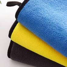 1/3/5pcs Super Absorbent Microfiber Car Wash Cloths, Car Cleaning Towels, Dual-Color Towels, Double-Sided Highly Absorbent And Ultra-Soft, Car Care Detailing Cloth, Car Interior And Exterior Cleaning And Maintenance, Made Of Polyester And Cotton Blended Organic Composite Microfiber - Multicolor - View 10