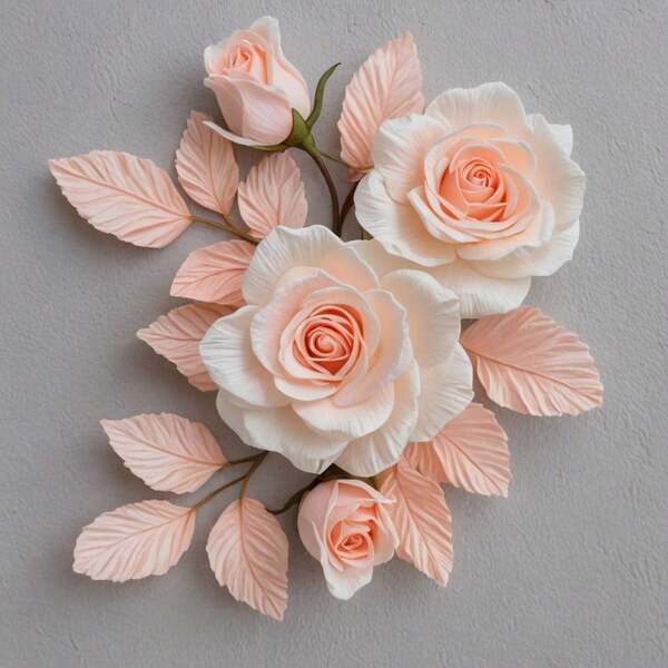 Epoxy Resin Mold, Flower Silicone Mold,For Jewelry Making, Cup Wax Decoration, Bouquet DIY Mold, Thanksgiving Christmas Valentine's Day DIY Tools