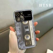 Patrón de casetes retro para teléfono galvanizado |   Ventana de visualización grande esmerilada AG 2 - In - 1 17 17 17 Pro 17 Pro 16 Pro 16 Pro 16 Plus 16 15 Pro 15 Pro 15 Plus 15 14 Pro 14 Pro 14 Plus 14 13 Pro 13 Pro 13 12 Pro 12 Pro 12 Seriesphone - Negro - Ver 6