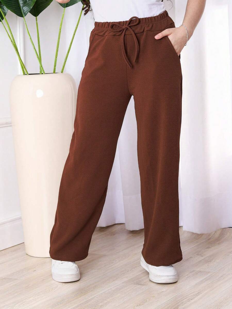 Women's Children's Pantaloons, Elegance And Comfort, Sizes 8 To 14, Children's Clothing - 鏽棕色 - 查看 1