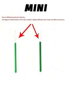 10/5/2/1pcs Set Plastic Threader, Bright Color Cylindrical Needle Threader - Easy Sewing Tool Kit - Durable DIY Accessories For Beading And Fine Threads - Suitable For Elderly Threading, Plastic Wire Stripper, Modern Household Plastic Needle Threader, Beading Tools, Cylindrical Threader Set, Beading Needle Assist Tools, Random Color, Mother's Day, Mother's Day Gift, Wedding Season, Graduation Season, Gift For Family And Friends - Multicolor - View 12