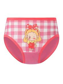 4件装 女童柔软舒适可爱草莓图案内裤
