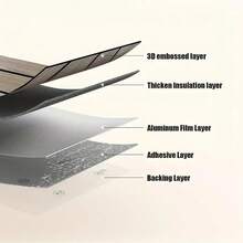 8 szt., Meoky, zagęszczona, stereoskopowa tapeta z kratką w paski 3D, samoprzylepna, natychmiastowo odklejająca się i przyklejana, zdejmowana i bezśladowa, tekstura drewna w stylu retro, naklejka ścienna z tłem, dekoracja ścienna, odpowiednia jako tło telewizora, tło do sypialni, tło do sofy w przedpokoju, łatwa w obsłudze, jedna osoba może ją łatwo wykonać, bardzo odpowiednia do projektów DIY