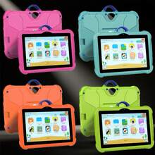 7 英寸儿童平板电脑，带 WiFi 的儿童平板电脑，1GB RAM 16GB ROM，双摄像头，家长控制，预装应用程序，游戏，带外壳的学习教育幼儿平板电脑，儿童节礼物，男孩礼物，女孩礼物，节日礼物，生日派对礼物，完美礼物，开学礼物 - 彩色 - 查看 12