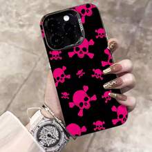 Funda de Teléfono de Silicona Líquida Ligera a Prueba de Golpes para iPhone 16 15 14 13 12 11 Pro Max Plus, Tacto Suave, Recortes Precisos, Diseño de Moda, Estilo Simple, Patrón de Dragón - Colores mezclados - Ver 4
