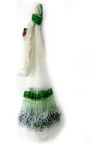 Red de Pesca, Atarraya Abre 6 Metros, Red de Pesca de Agua Salada para Pescado de Cebo, Casi 4.5kg Plomo, Red de Tiro de Peces de Nylon, Red de Fundición Plegable para Trampa de Cebo - 1 - Ver 2