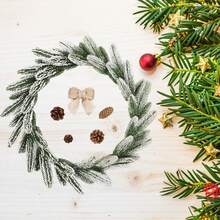 5/10/20 Stücke Schneebedeckte Kiefernzweige 28,7 cm künstliche beflockete Picks als Weihnachtsbaum Füllung, verschneite Stiele Wintersprays für DIY Basteleien, Girlanden, Kränze, Feiertags-Dekoration, Weihnachten>Dekoration, Halloween Outdoor Dekorationen, Küchen Accessoires, Schulanfang, Badezimmer Accessoires, Uni Essentials, Weihnachtsgeschenke, Gartenmöbel, Brautjungferngeschenke, Winterdekoration - Grün - Übersicht 7