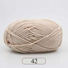 1pc 5-Ply Soft Yarn, DIY Crochet Knitting, Applicable For Crochet Knitting Bags, Scarves, Hats, Sweaters, Dolls