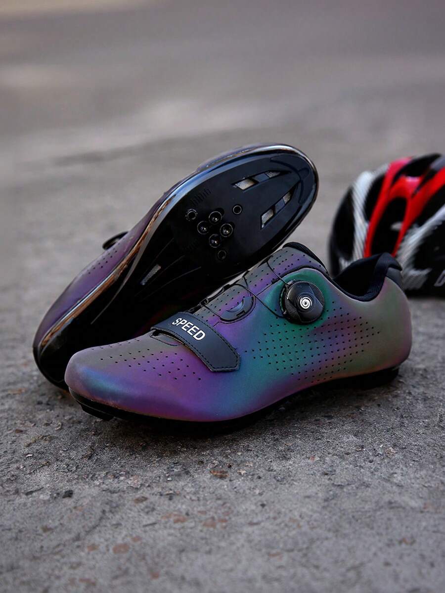 Professional SPD Unisex Cycling Shoes Compatible With Peloton Indoor Road Bike Riding Shoes For Men And Women Can Be Fitted With Triangular Shoe Clips For Outdoor Pedals,Anti-Slip And Wear-Resistant,Lightweight And Comfortable