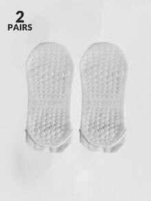 3 双女士黑色透气网眼、提耳、吸湿排汗速干针织面料袜子，鞋底防滑，Ins 风格，适合瑜伽、舞蹈、普拉提、室内健身、节日礼物。