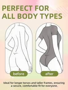 1/3pcs Premium Tight Clothing Extender, Women Bodysuit Length Extender Clips For Comfortable Fit - Multicolor - View 8