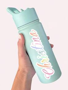 Custom Name Stickers, Wall Stickers, Vintage Custom Letter Stickers, Water Bottle Stickers, Laptop Stickers, Colorful Decals, Birthday Gifts, Best Friend Gift Adhesives Fashionable, Cute, Colorful Custom, Personalized, Unique, Suitable For Her, Him, School Students, Home, Office, Multifunctional, Decorative, Reusable, Exquisite, Stylish, High Quality Customized Gifts