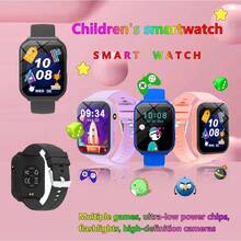 2025 New Children's Smart Watch, Children's Game Watch, 18 Fun Games, 1.83 Inch Touch Screen, Ultra Low Power Chip, Step Counter, Taking Photos, Flashlight, , Alarm Reminder, Camera, Album, , Calendar, Step Counting, Countdown, Calculator, Stopwatch, Flashlight Light,