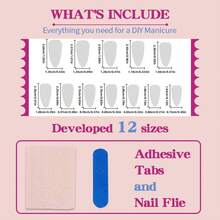 24 Pcs Almond Shape Sweet Edgy Press-On Nails - Handmade Y2K Aesthetic Nail Supplies |   Unas Press On, Unas Postizas & Ready-To-Wear Fake Nails - HYC-YY-218 - 查看 4
