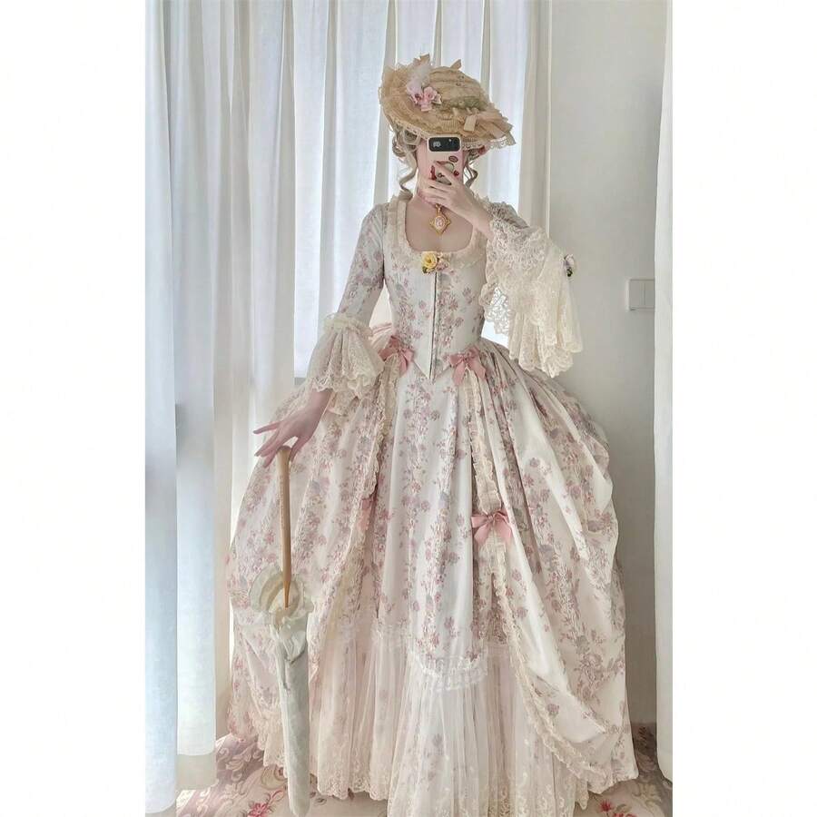 18th Century Rococo Court Gown -  Inspired Ball Dress - Nhiều màu - Xem 1