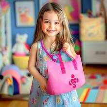 Kit médico para niños pequeños de 3 a 5 años, kit médico de juego preescolar con estetoscopio, puño de presión arterial y bolsa de transporte, juguetes de vestir para niños a partir de 3 años - Bebé rosa Dr. Kit - Ver 3