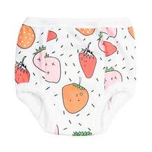 4pcs Leak-Proof Potty Training Pants, Upgraded Leg Cuffs To Prevent Side Leakage, Washable And Reusable Children's Underwear, Baby Gift
