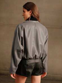 Women's Jacket Four Seasons Elegant Fashion Simple With Pockets