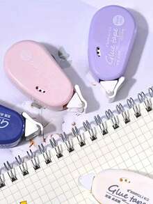 1/4pcs Double Sided Adhesive Dots Glue Tape - Perfect For Scrapbooking Collage Photo , Journaling & Crafts ,School Stationery Supplies - Multicolor - View 9