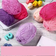 1pc 5-Ply Soft Yarn, DIY Crochet Knitting, Applicable For Crochet Knitting Bags, Scarves, Hats, Sweaters, Dolls