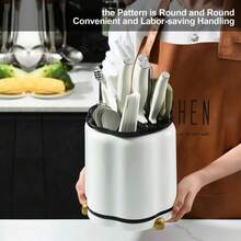 1pcs Rotary Cutter Holder Multi-Purpose Chopsticks Tableware Rack  Modern - default - View 4