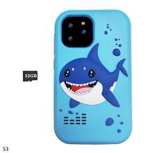 Süßes tragbares Kinder-Spielzeug-Telefon mit 32GB Karte, 2,8 Zoll HD Touchscreen Reisetelefon, Dual-Kamera für Selfies mit lustigen Foto-Stickern, Geschenkset für Feiertage für Kinder von 3-10 Jahren