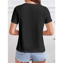 1pc Couple Shirt Funny Christmas Couple T-Shirt, Casual Crew Neck Short Sleeve Summer Casual Tee Top For Boyfriend Girlfriend T Shirts 180g 100% Cotton One-Sided Printed Crew Neck Short Sleeve T-Shirt For Men And Women WMT - Đàn ông - Xem 9