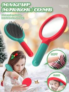 Children, Playing House, Simulated Makeup Toys, Girls, Makeup Set, Toys With Storage Box, Christmas Theme, Birthday Gifts