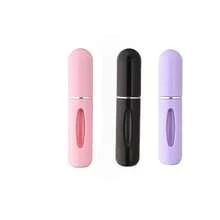 5 chai nước hoa tự mồi có thể nạp lại 0,17oz - Thiết kế bơm xoắn, niêm phong chống rò rỉ, thân thiện với du lịch - Thích hợp cho nước hoa, nước hoa Cologne, tinh dầu (đen/tím) - Lý tưởng cho hàng ngày và những dịp đặc biệt, bình đựng thời trang, cơ chế bơm trơn tru, nước hoa Cologne chuyên dụng, thiết yếu cho những người đam mê làm đẹp - Nhiều màu-2 - Xem 17