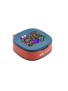 1pc Square Pill Box With Printed Leopard Letters "Cna" Nurse Theme, Four Compartments Portable Pill Storage Pill Box, Mini Storage Box, Portable Jewelry And Medicine Box, Personalized Creative Gift With Letter Logo, Suitable For Travel, Outdoor Activities, Bags, Pockets, Unique Design Decorative Travel Storage Box, Medicine Storage Box