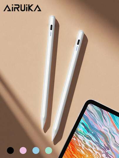 Penna stilo capacitiva attiva universale per iPad, penna per scrittura su schermo tattile, penna colorata per disegno su tablet