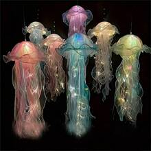5PCS Holiday Decoration Pendant, Jellyfish Decoration For Holiday Party Decoration. - màu sắc - Xem 1