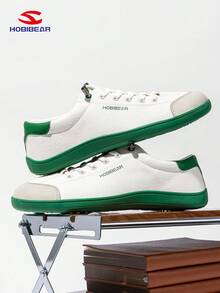 HOBIBEAR 男女通用宽鞋头赤足鞋，简约透气舒适，适合越野跑和步行 - 綠色 - 查看 3