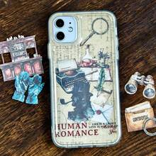 20pcs/Pack Detective Theme Stickers, Vintage Creative Aesthetic Sticker Decals, DIY Decoration Scrapbooking Craft Materials, Holiday Gift, Personalized Scrapbook School Supplies Scrapbook Supplies Stationery - Multicolor - View 11