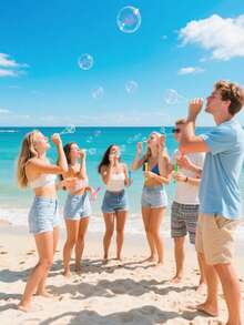 48/24/12pcs Mini Bubble Wands, Ocean Animal Shaped Bubble Bottles, Mini Test Tubes (Bubble Liquid Not Included), Party Atmosphere Creation Tools, Suitable For Weddings, Celebrations, Anniversaries, Parties, Birthday Gifts/Graduation/Back To School Atmosphere Creators - Multicolor - View 10