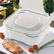 1PC Refrigerator Fresh-Keeping Box,With A Capacity Of 650ml/350ml, Designed For The Freezer With Airtight Lids, Perfect For Storing Dumplings, Canned Vegetables, And Other Kitchen Supplies, Home Decor, Party & Christmas Storage