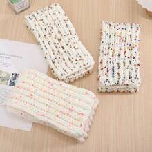 Fir gros de Halloween pentru croșetat - 1 buc bilă de lână mohair stil jeleu, fir de croșetat manual din lână spray colorată, fir de mohair multicolor cu pete pentru decor de Crăciun, tricotat țesături, eșarfe DIY, pălării, păpuși, genți, pulovere, fire de croșetat, fire groase - Multicolor - Vizualizare 4