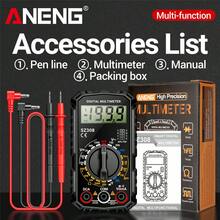 ANENG SZ308 Digital Multimeter, High Precision Electrical Maintenance Tester, Voltage Current Resistance Multifunction Meter, Battery Powered (Without Battery), ≤36V Operating Voltage, ABS Construction