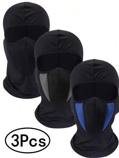 Pasamontañas, máscara de esquí para hombres y mujeres, fútbol, ligero, Shiesty, capucha solar protectora UV para ciclismo