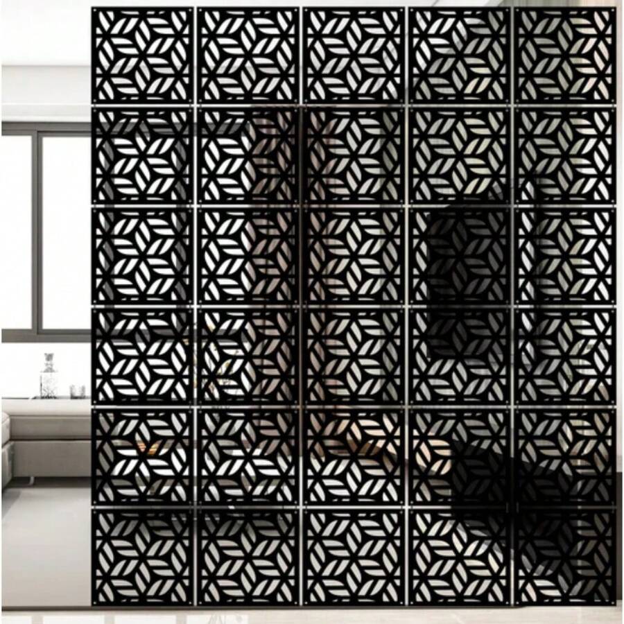 Kit Of Hollow Decorative Panels And Dividing Plates 20x20 - 彩色 - 查看 1