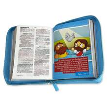 Biblia Mi Gran Viaje De Bolsillo Con Cierre RV1960 Imit Piel Celeste - Single Book - View 2