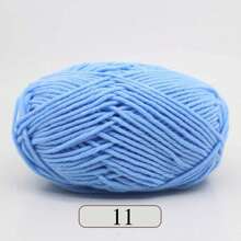 1pc 5-Ply Soft Yarn, DIY Crochet Knitting, Applicable For Crochet Knitting Bags, Scarves, Hats, Sweaters, Dolls