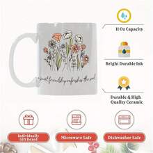 11oz French Bulldog Ceramic Mug – White Coffee & Tea Cup With Black Graphic Design, Pet Lovers, Parents, Siblings, Or Couples – Dishwasher, Home Or Office Use - 11盎司 - 查看 4