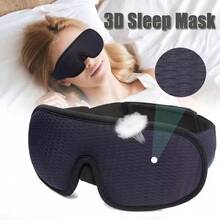 Sleep Blackout Eye Mask, Sleep Assistance Eye Mask, Travel Sleep 3D Eye Mask, Breathable Blackout Sleep, Nap Time Travel Eye Mask, Blackout