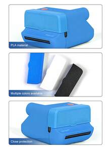 Cubierta protectora de lente, adecuada para la tapa de lente dedicada de la serie GO, cubierta protectora a prueba de polvo y resistente a los arañazos PLA para cámara GO, cubierta protectora antideslizante