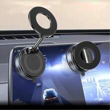 Vakuum Magnetische Handyhalterung, faltbare Saugnapf Autohalterung, 360° drehbare magnetische Halterung, kompatibel mit Autos, Fitnessstudios, Spiegeln, glatten Oberflächen, universell passend für Smartphones, sicher und stabil, einfach zu installieren, ideal für tägliche Fahrten, Reisen, Familienurlaub, Weihnachtsgeschenk, modisches Auto-Zubehör, perfekt für Weihnachten, Thanksgiving, Schulanfang, verbessert Autoinneres, platzsparende Lösung, beliebt bei Fahrern, Studenten, Geschenk für Freunde, Familie.