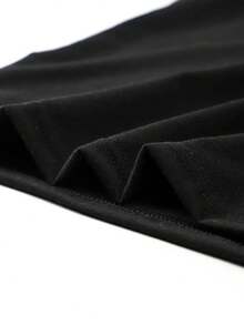 IT'S MY BIRTHDAY & Doodled Rainbow & Heart Graphic Print, Girls' Casual & Comfy Crew Neck Short Sleeve T-Shirt For Spring & Summer, Girls' Tee & Clothes For Outdoor Activities - Black - View 6