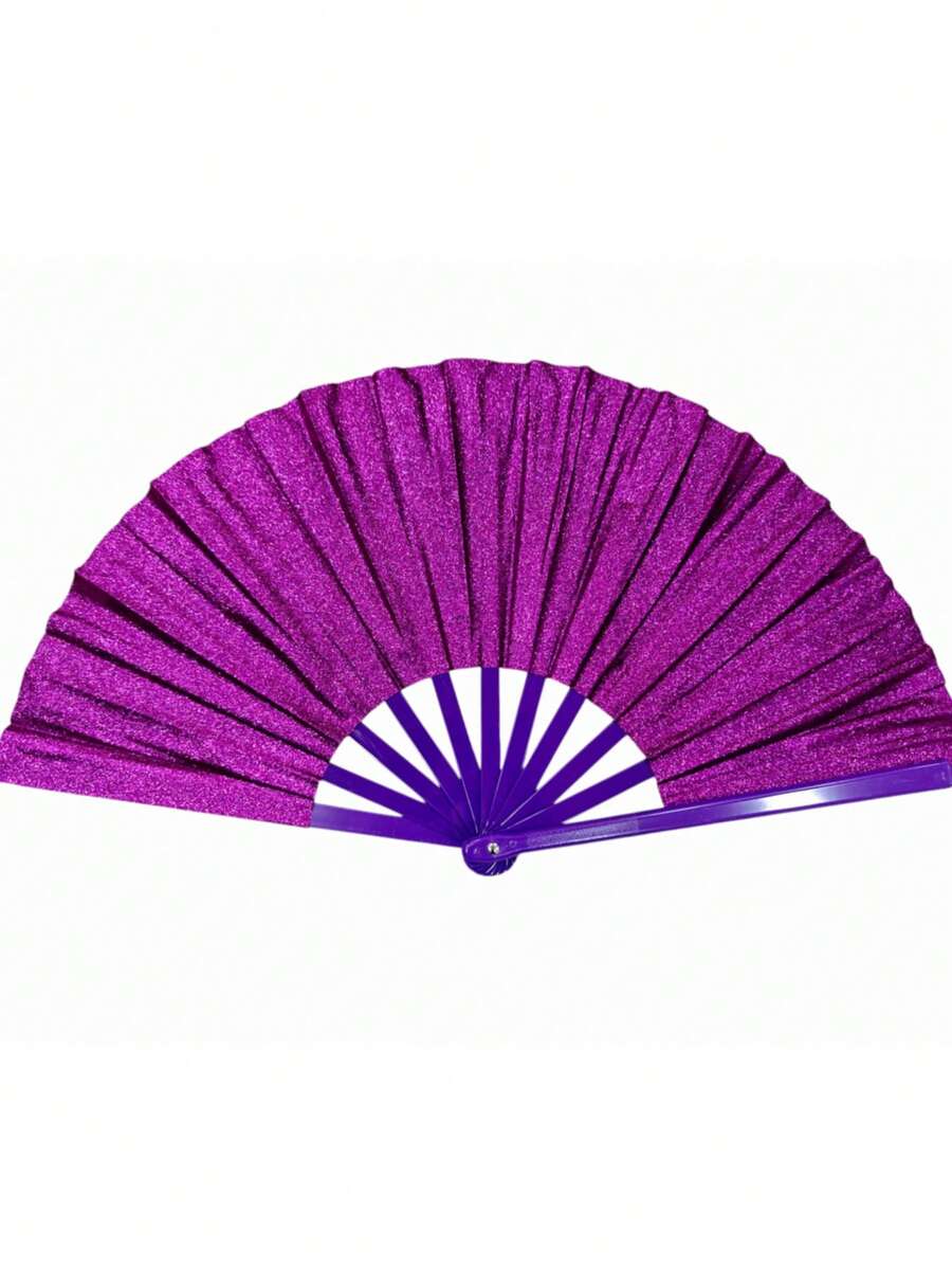 Big Fan Makes Noise Super Shine Glitter Party Show Carnival Decoration - 紫色 - 查看 1