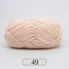 1pc 5-Ply Soft Yarn, DIY Crochet Knitting, Applicable For Crochet Knitting Bags, Scarves, Hats, Sweaters, Dolls