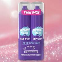 Instant Freeze Hair Spray Twin Pack All Hair Types, 10 Oz.Unisex